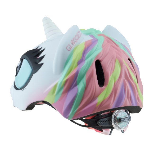 Захисне спорядження - Шолом захисний Globber Fantasy Єдиноріг білий S/M (605-110)#3