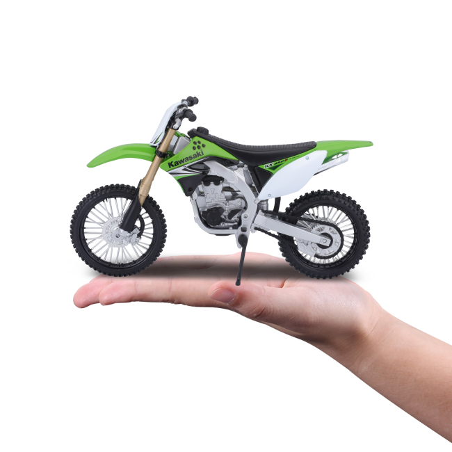 Автомоделі - Мотоцикл Maisto Kawasaki KX 450F (31101-08141)#7