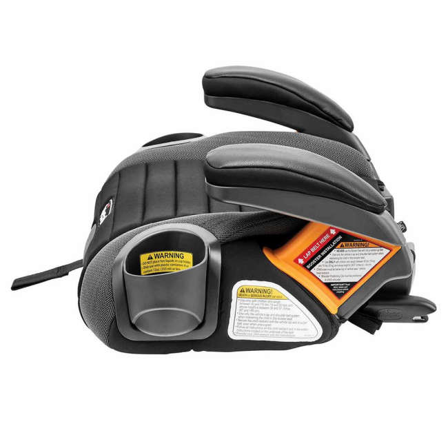 Автокресла и аксессуары - Автокресло-бустер Chicco GoFit Plus серое (79835.44)#4