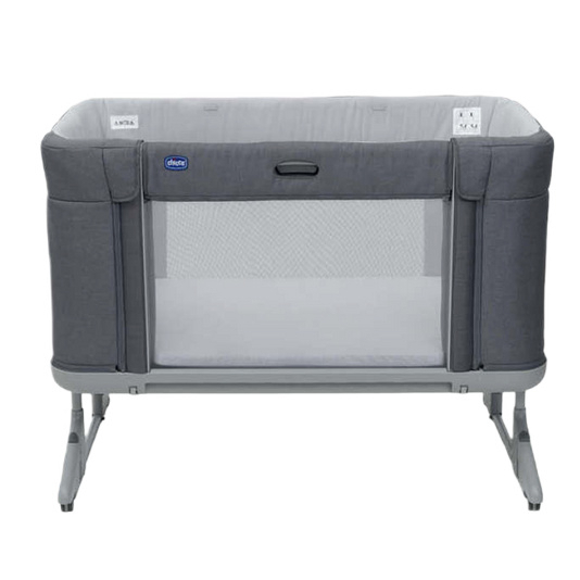 Манежи - Кроватка Chicco Next2Me Forever графитовая 3 в 1 (79650.04)#2