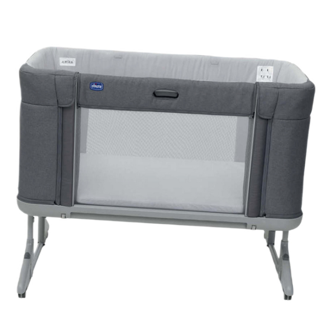 Манежи - Кроватка Chicco Next2Me Forever графитовая 3 в 1 (79650.04)#4