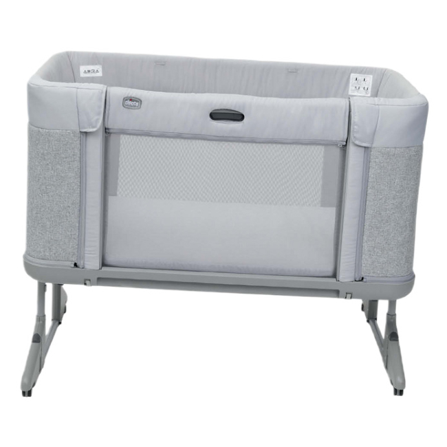 Манежи - Кроватка Chicco Next2Me Forever серая 3 в 1 (79650.61)#4