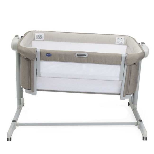 Манежи - Приставная кроватка Chicco Next2Me Magic Evo бежевая (87041.25)#2