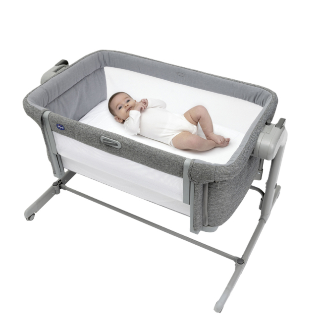 Манежі - Приставне ліжечко Chicco Next2Me Magic Evo темно-сіре (87041.40) (8058664167715)#5