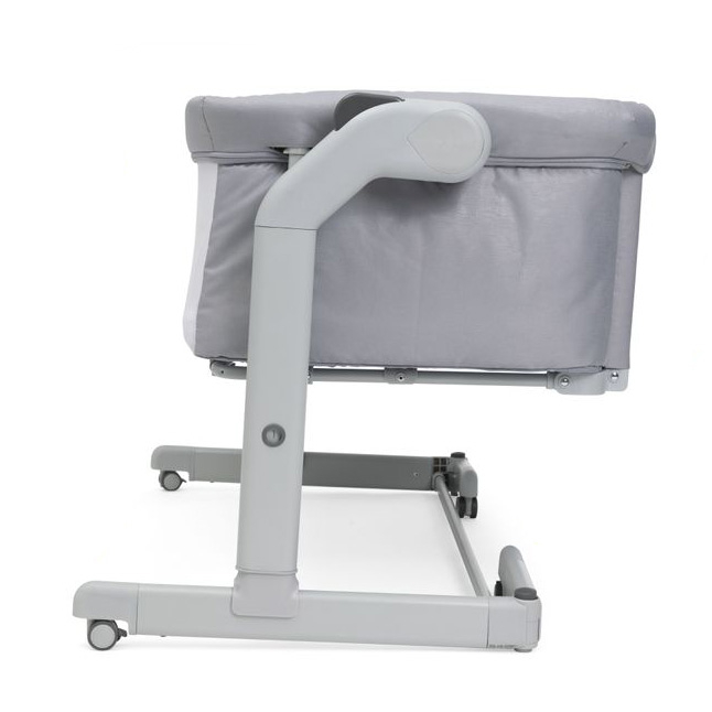 Манежи - Приставная кроватка Chicco Next2Me Magic Evo серая (87041.72)#2