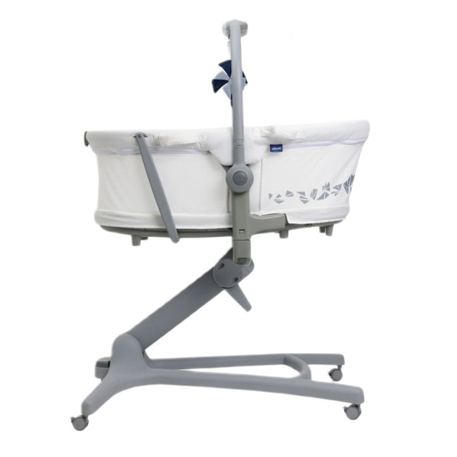 Манежи - Кроватка-стульчик Chicco Baby Hug Pro белая 5 в 1 (87076.14)#4