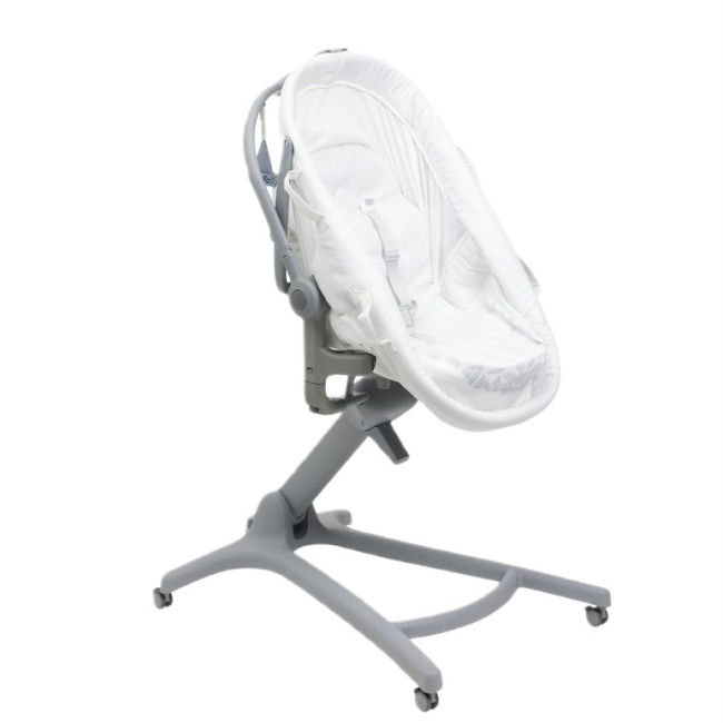 Манежи - Кроватка-стульчик Chicco Baby Hug Pro белая 5 в 1 (87076.14)#6