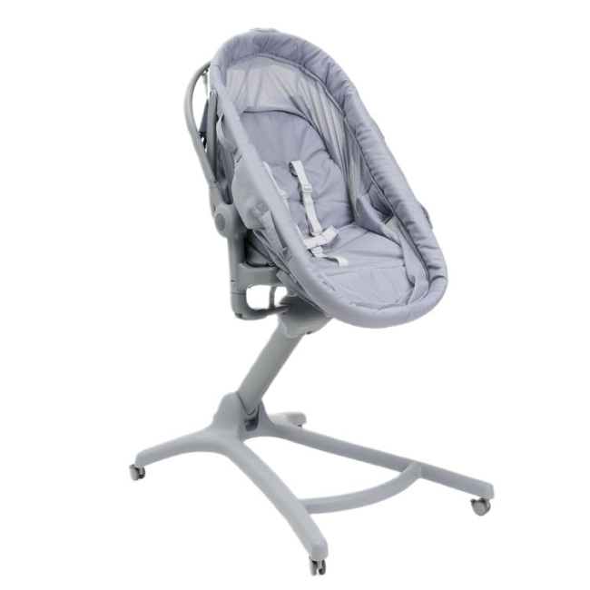 Манежи - Кроватка-стульчик Chicco Baby Hug Pro серая 5 в 1 (87076.40) (8058664173259)#3