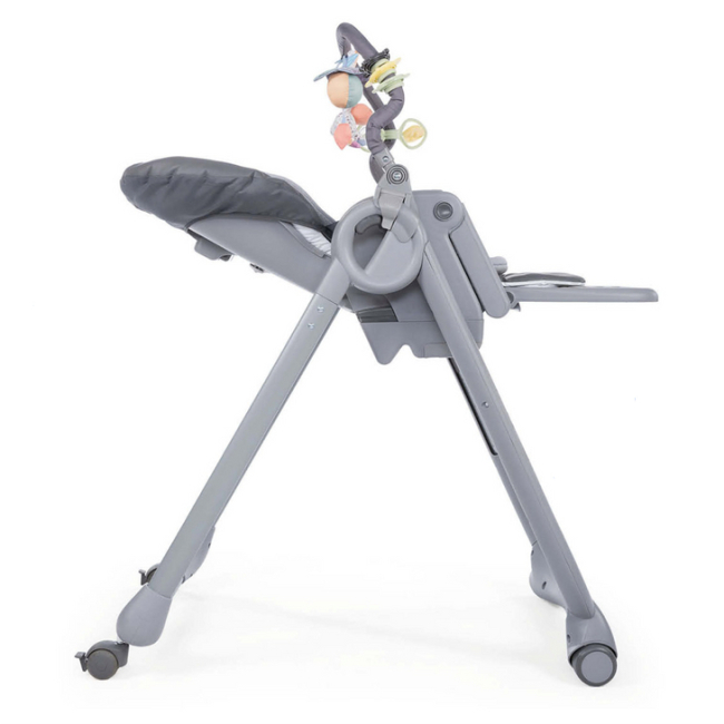Товари для догляду - Стільчик для годування Chicco Polly Magic Relax New темно-сірий (79502.21)#3
