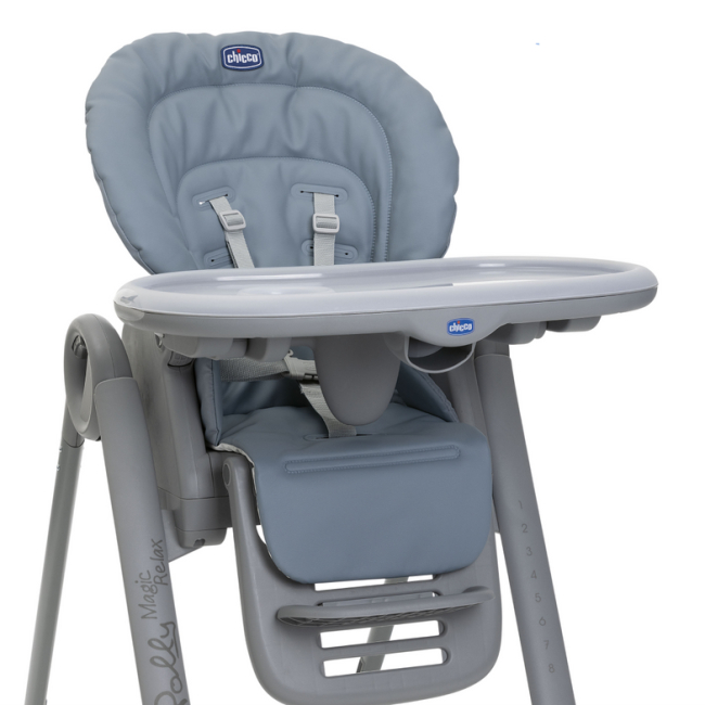 Товары по уходу - Стульчик для кормления Chicco Polly Magic Relax New серый (79502.96)#2