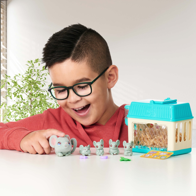 Фігурки тварин - Ігровий набір ​Little Live Pets Мама-сюрприз Миша (26510)#5