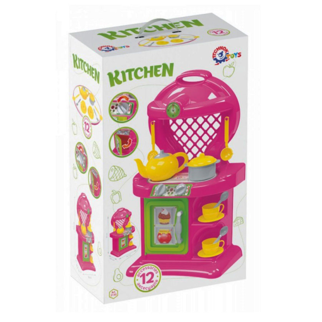 Детские кухни и бытовая техника - Игровой набор Technok Кухня 12 элементов (2155)#3