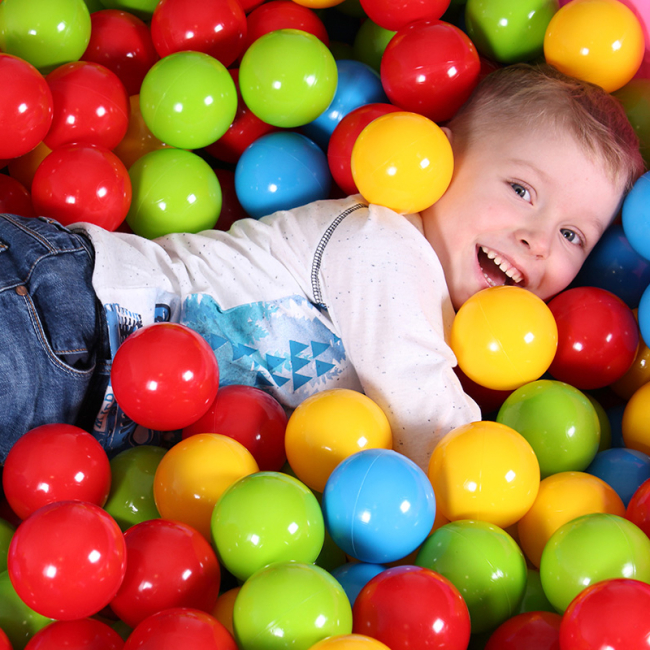 Ігрові комплекси, гойдалки, гірки - Кульки для басейну Technok 60 штук (4333E)#2