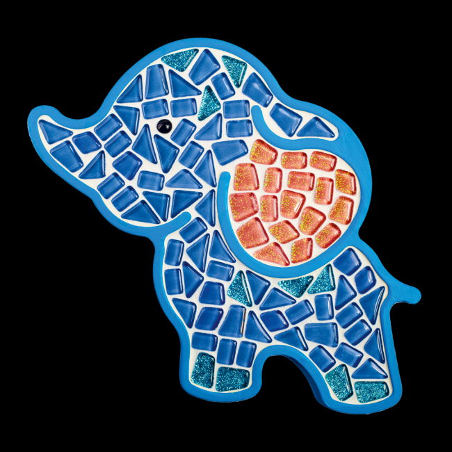 Мозаика - Набор стеклянной мозаики Mosaaro Слоник (MA7000)#3