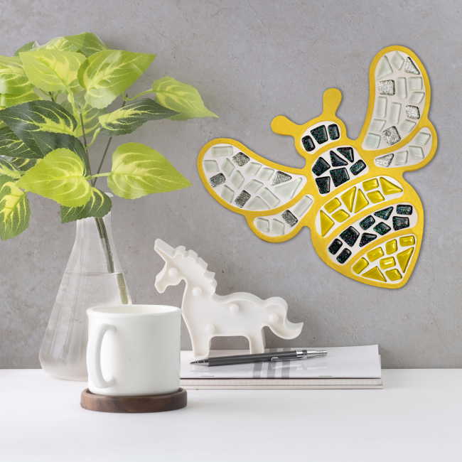 Мозаика - Набор стеклянной мозаики Mosaaro Пчелка (MA7001)#4