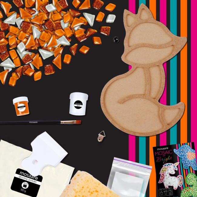 Мозаика - Набор стеклянной мозаики Mosaaro Лис (MA7002)#2