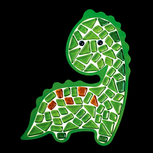 Мозаика - Набор стеклянной мозаики Mosaaro Динозавр (MA7003)#3