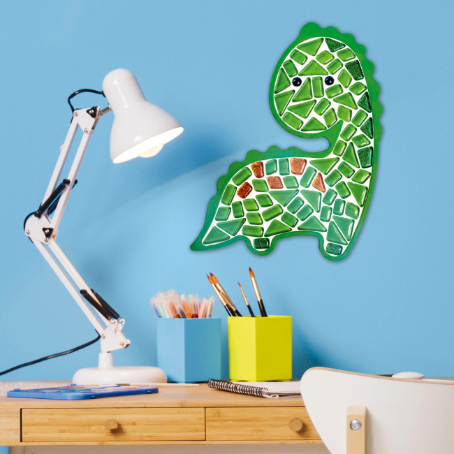 Мозаика - Набор стеклянной мозаики Mosaaro Динозавр (MA7003)#4