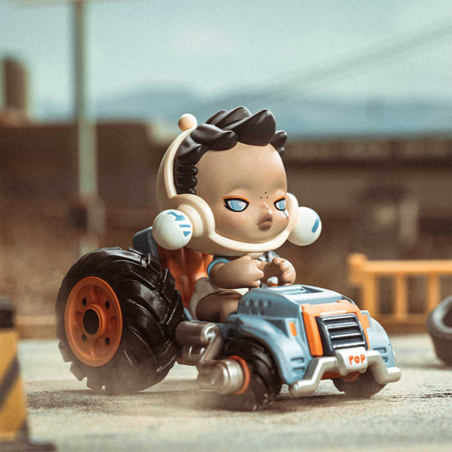 Фигурки персонажей - Коллекционная фигурка-сюрприз Pop Mart Laid Back Tomorrow Skullpanda (SPLD-01)#3