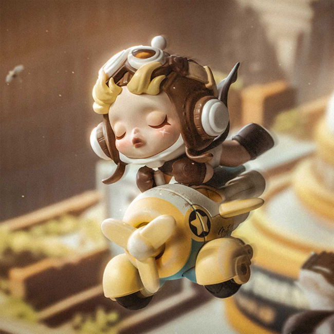 Фигурки персонажей - Коллекционная фигурка-сюрприз Pop Mart Laid Back Tomorrow Skullpanda (SPLD-01)#4