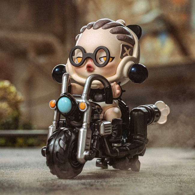 Фигурки персонажей - Коллекционная фигурка-сюрприз Pop Mart Laid Back Tomorrow Skullpanda (SPLD-01)#6