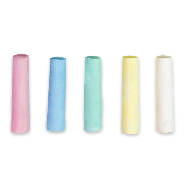 Канцтовари - Крейда Strateg Монстри різнокольорова 16 штук (50138)#3