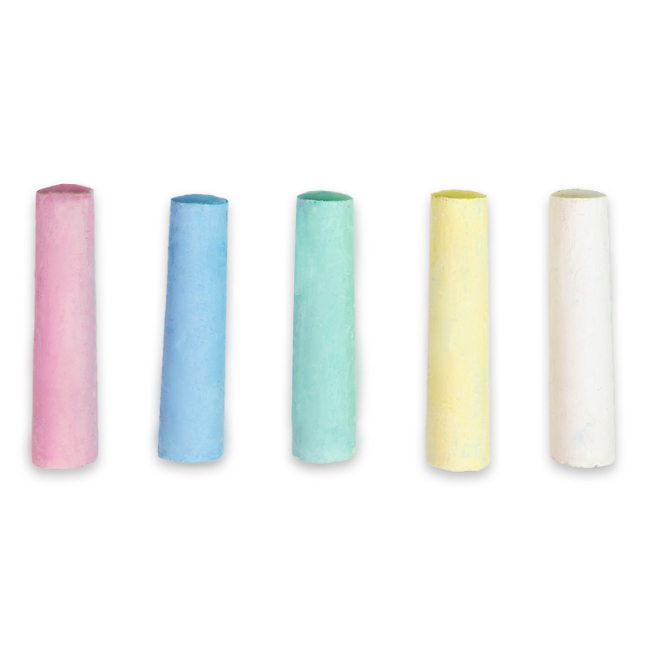 Канцтовари - Крейда Strateg Котики різнокольорова 16 штук (50139)#3