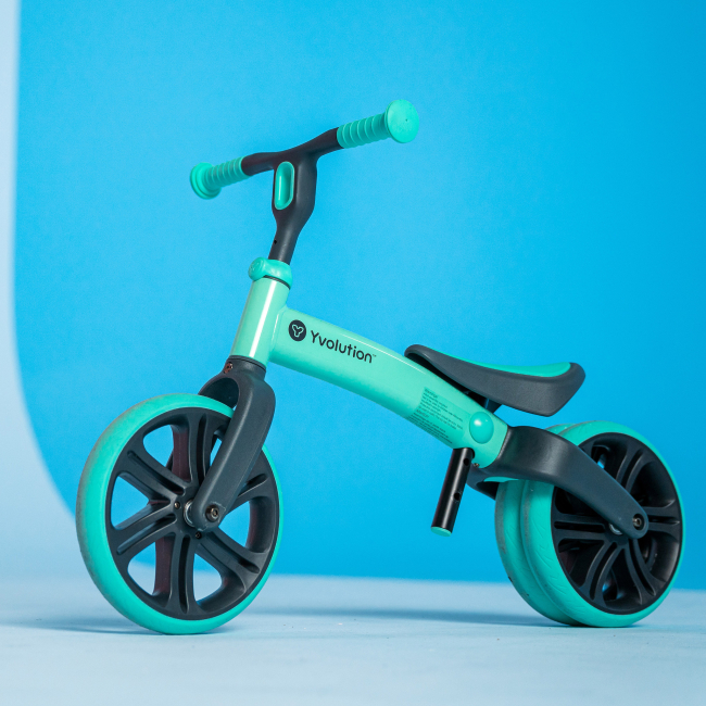 Беговелы - Беговел YVolution Yvelo Junior зеленый (YT16G2)#6
