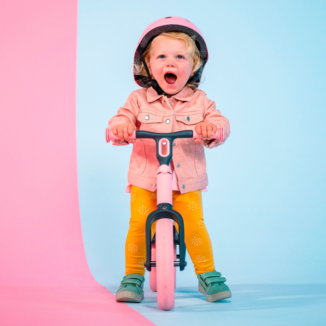 Беговелы - Беговел YVolution YVelo Junior розовый (YT16P2)#7