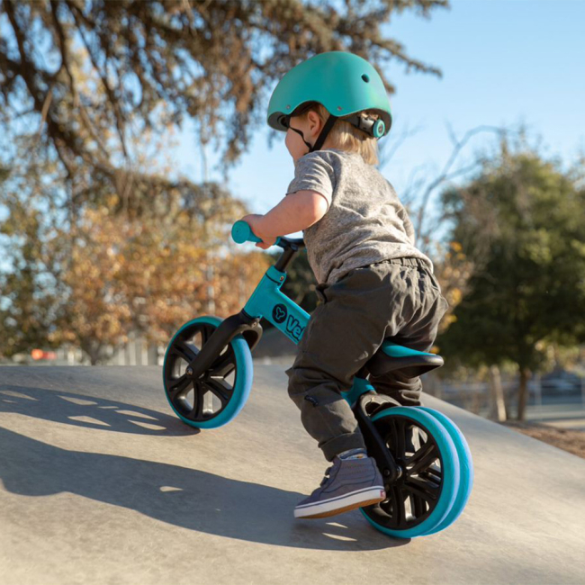 Беговелы - Беговел YVolution Yvelo Junior голубой (YT16B2)#7