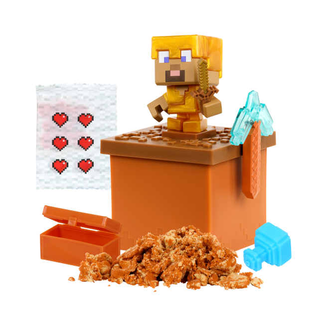 Фігурки персонажів - Фігурка-сюрприз Treasure X Майнкрафт Пісок і море (123149)#3