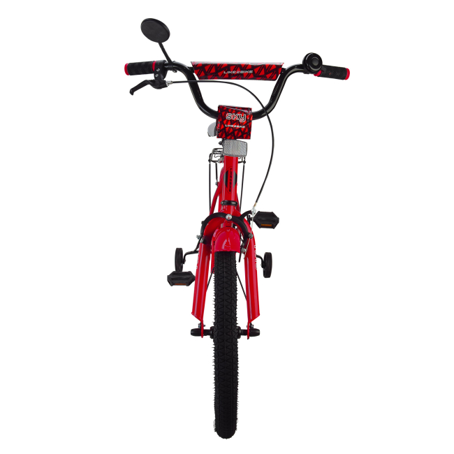 Велосипеды - Велосипед Shantou Jinxing Like2bike Sky 18 бордовый (241804)#3