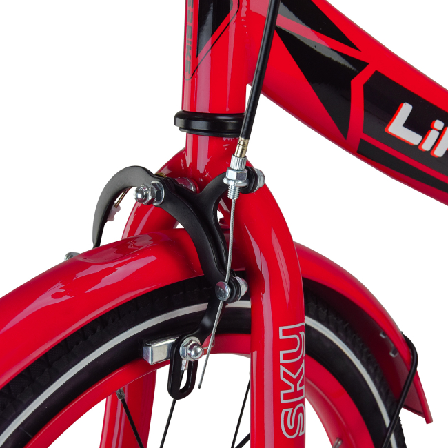 Велосипеды - Велосипед Shantou Jinxing Like2bike Sky 18 бордовый (241804)#4