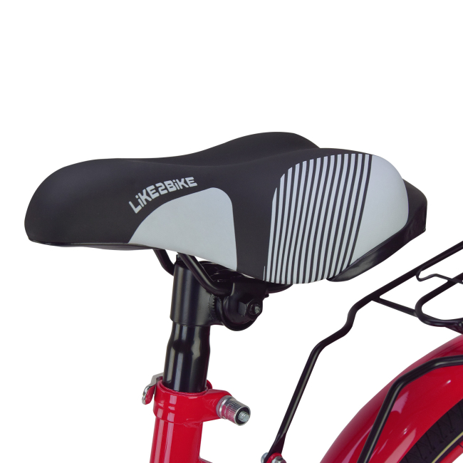 Велосипеды - Велосипед Shantou Jinxing Like2bike Sky 18 бордовый (241804)#5