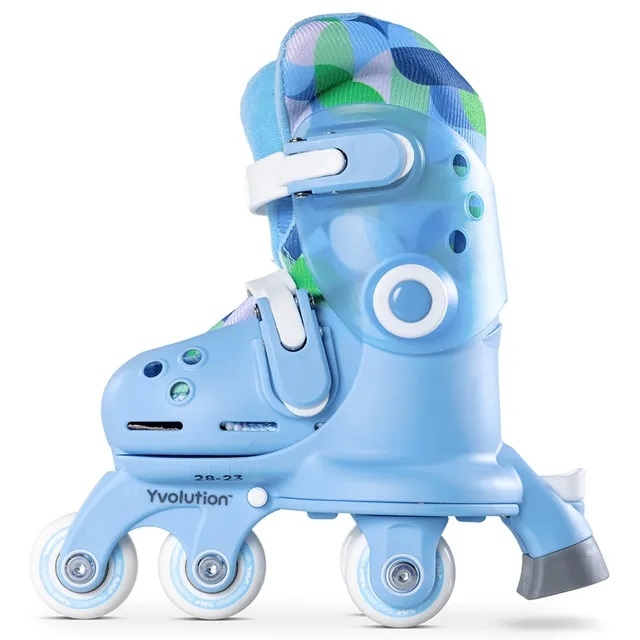 Ролики дитячі - Роликові ковзани YVolution Twista блакитні (YC01B4)#3