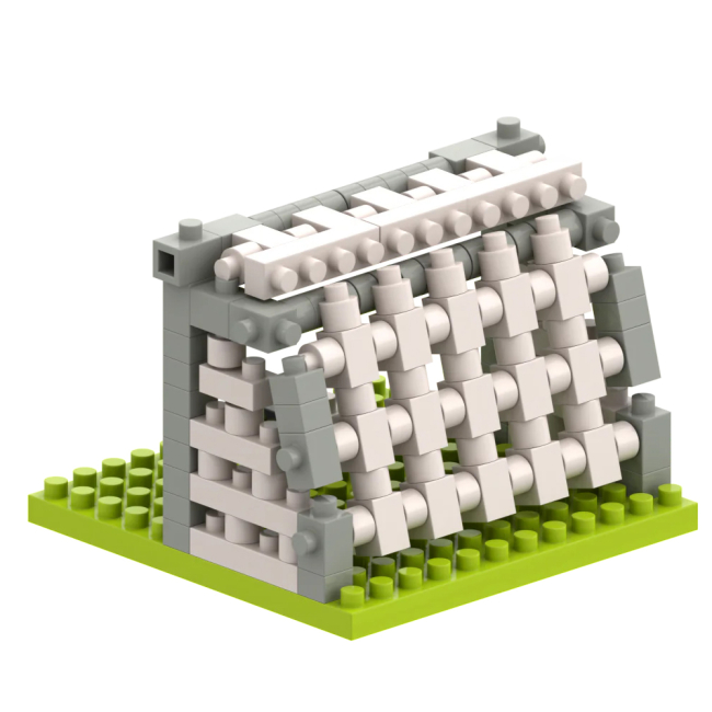 Конструкторы с уникальными деталями - Конструктор BRIXIES Открытка Футбол 142 детали (220.056)#3