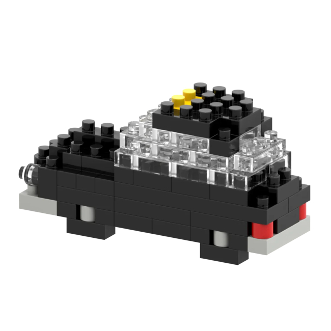 Конструктори з унікальними деталями - Конструктор BRIXIES Листівка Лондонське таксі 77 деталей (220.036)#3