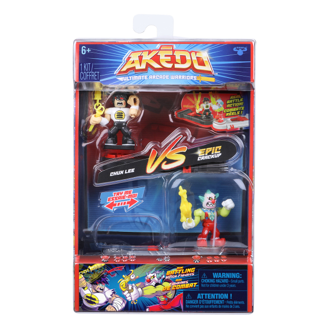 Фігурки персонажів - Ігровий набір Akedo Ultimate Arcade Чукс Лі та Крак Ап (123615)#2