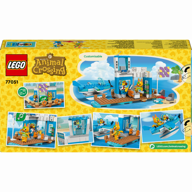 Конструкторы LEGO - Конструктор LEGO Animal Crossing Летайте из Dodo Airlines (77051)#3