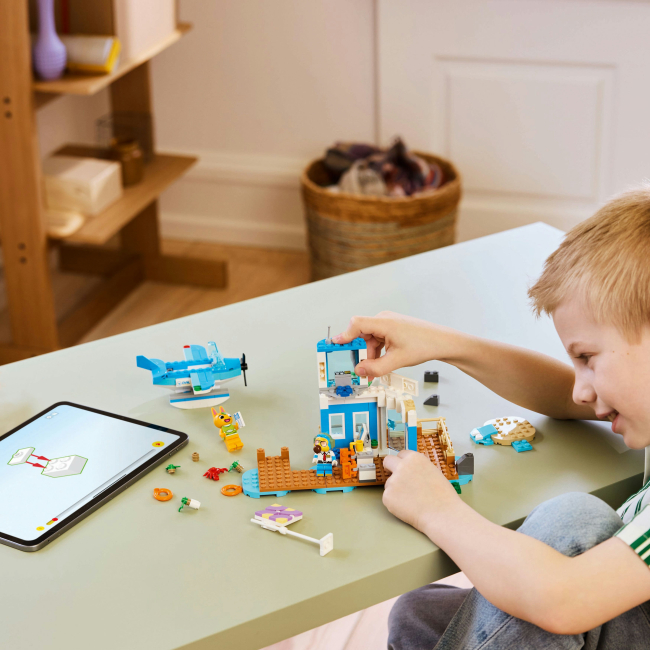 Конструкторы LEGO - Конструктор LEGO Animal Crossing Летайте из Dodo Airlines (77051)#4