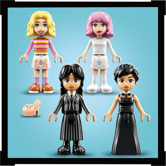 Конструктори LEGO - Конструктор LEGO Wednesday Кімната Венздей та Енід (76781)#4