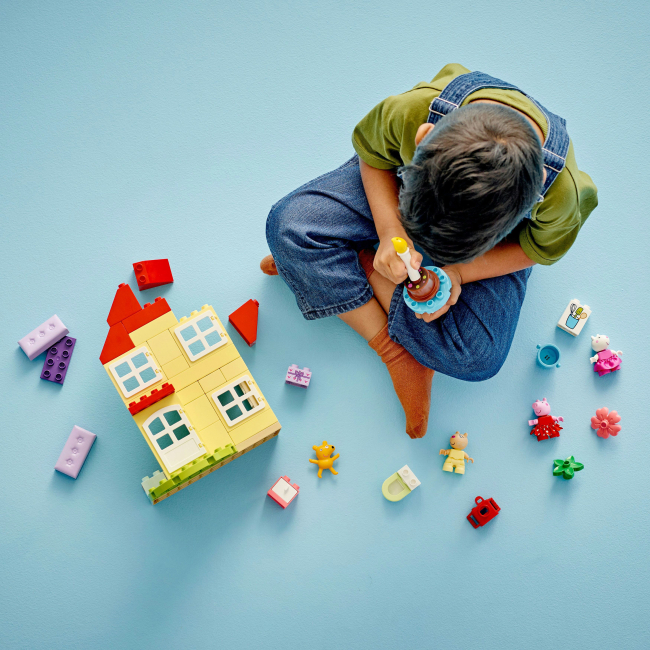 Конструктори LEGO - Конструктор LEGO DUPLO Святковий будинок Пеппи (10433)#4