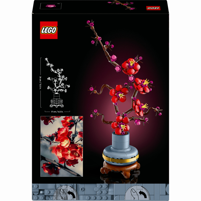 Конструкторы LEGO - Конструктор LEGO Botanicals Сливовой цвет (10369)#3
