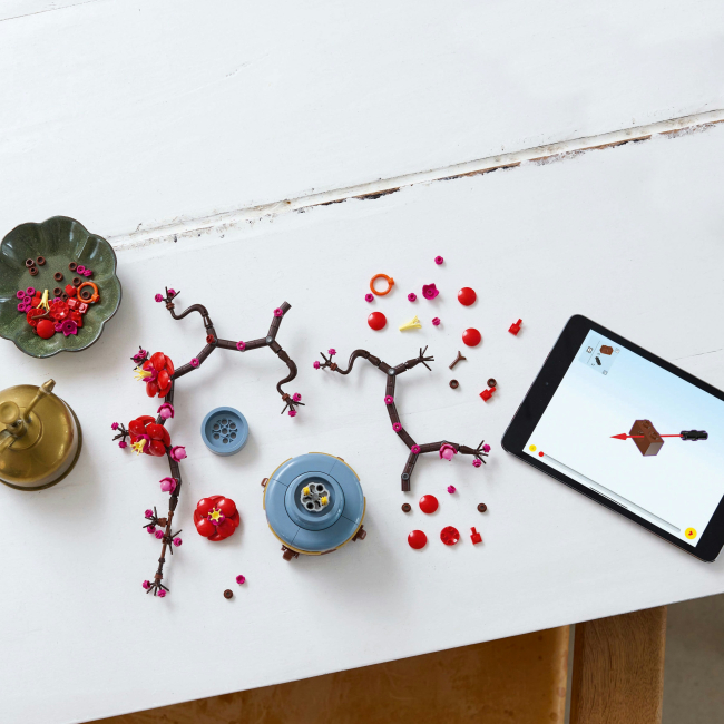 Конструкторы LEGO - Конструктор LEGO Botanicals Сливовой цвет (10369)#4