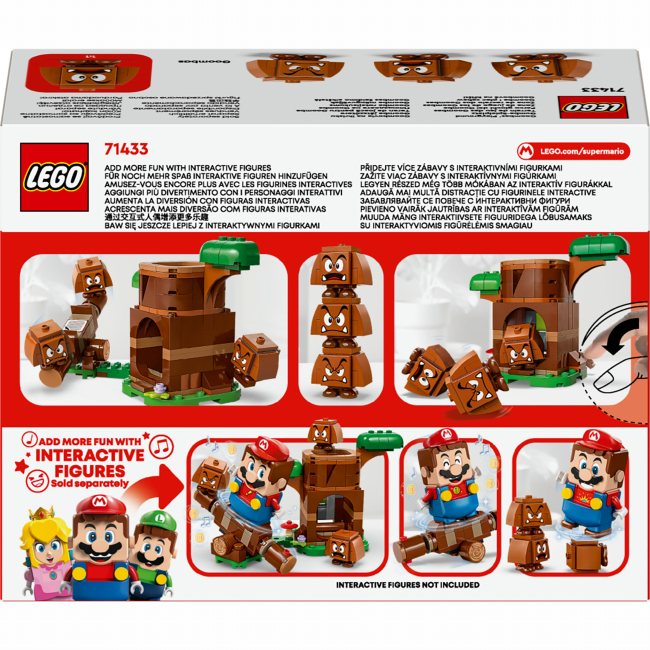 Конструкторы LEGO - Конструктор LEGO Super Mario Игровая площадка для Goombas (71433)#3