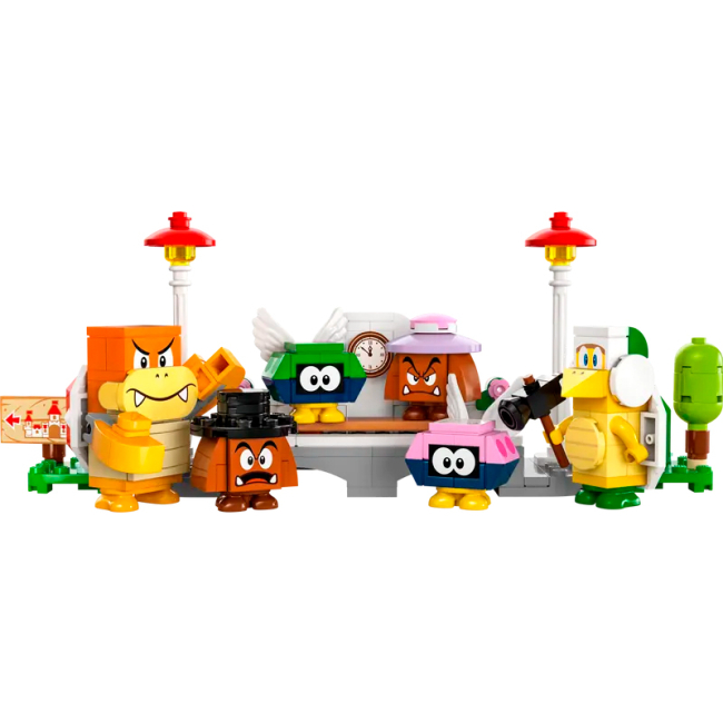 Конструктори LEGO - Конструктор LEGO Super Mario Швидкий потяг Боузера (71437)#6