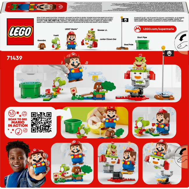 Конструктори LEGO - Конструктор LEGO Super Mario Пригоди з інтерактивним LEGO Маріо (71439)#3