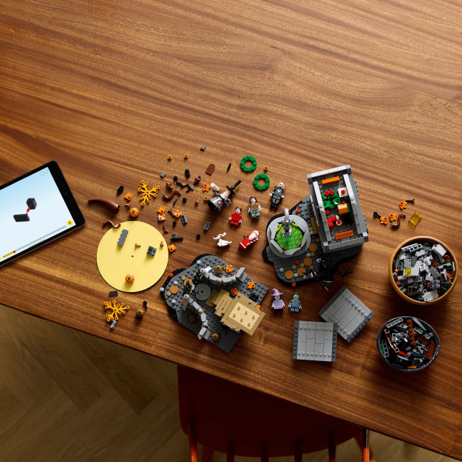 Конструкторы LEGO - Конструктор LEGO Ideas Кошмар перед Рождеством от Тима Бертона и студии Disney (21351)#4
