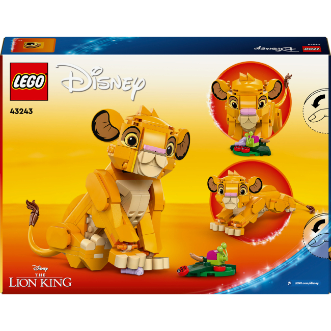 Конструктори LEGO - Конструктор LEGO Disney Левеня Сімба (43243)#3