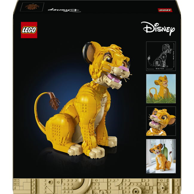 Конструктори LEGO - Конструктор LEGO Disney Юний король Лев Сімба (43247)#3